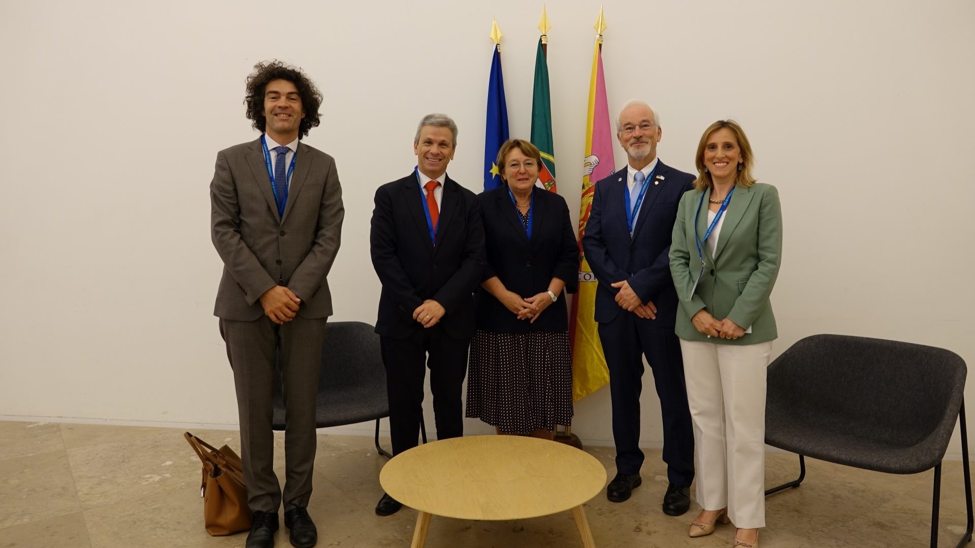 Presidente da Câmara recebeu embaixadora do Luxemburgo durante o Coimbra Invest Summit