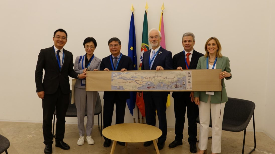 Embaixador da China recebido pelo presidente da Câmara no contexto do Coimbra Invest Summit