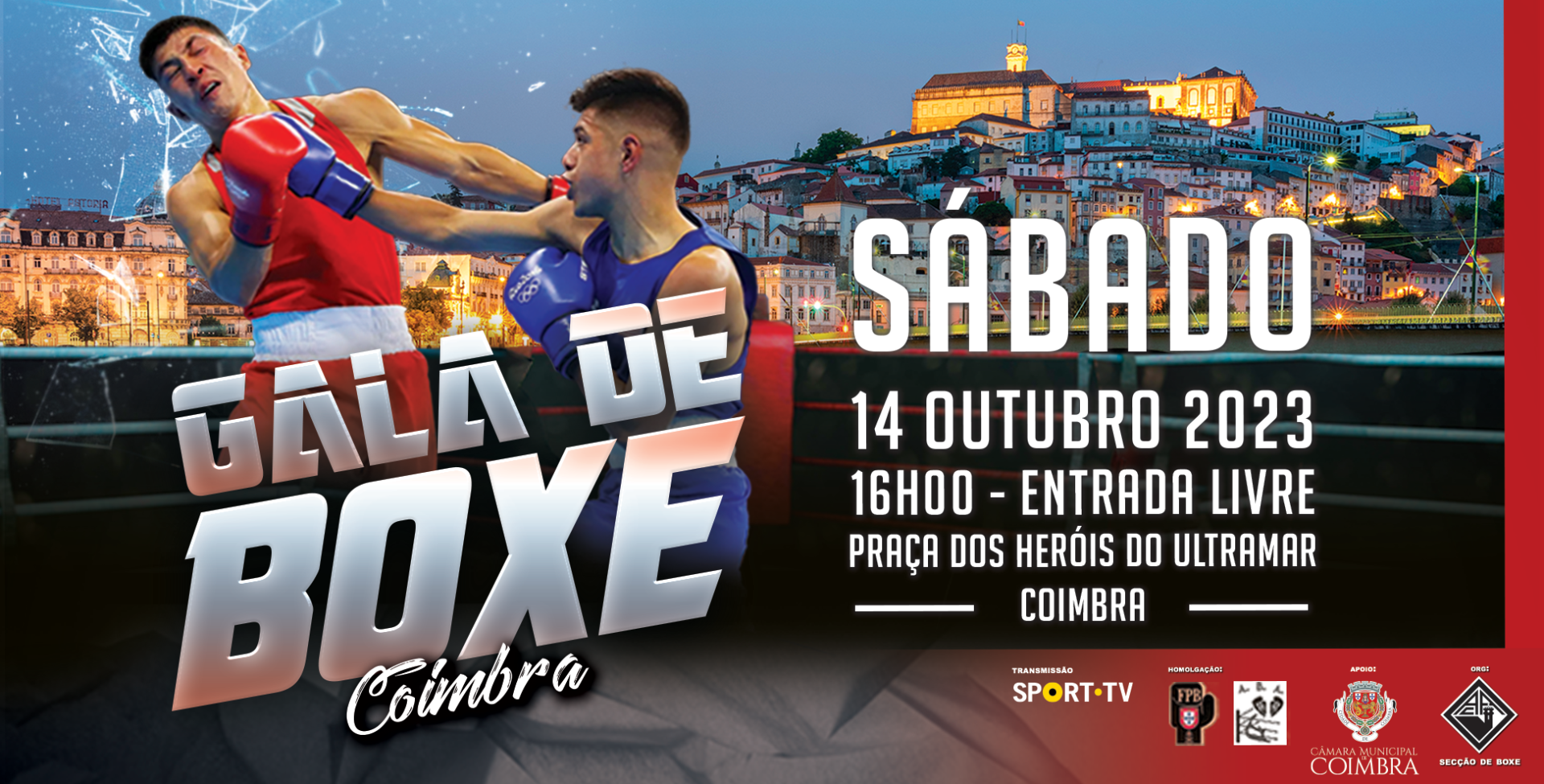 Praça Heróis do Ultramar acolhe Gala de Boxe da AAC no próximo sábado