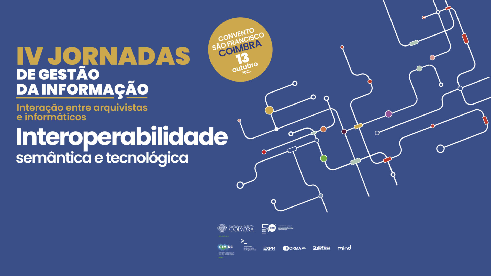 Convento São Francisco acolhe IV Jornadas de Gestão da Informação na próxima sexta-feira