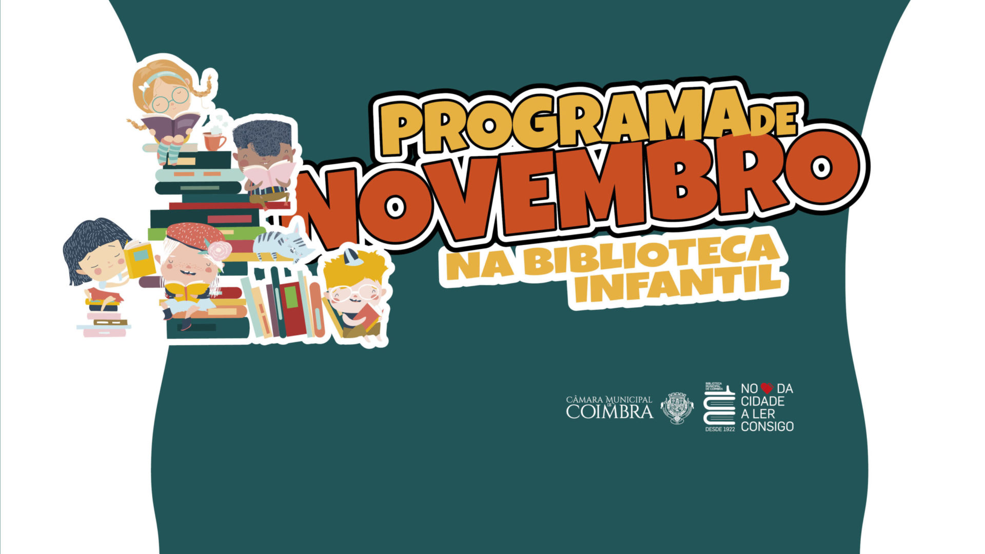 Novembro traz muitas histórias, jogos e música à Biblioteca Infantil