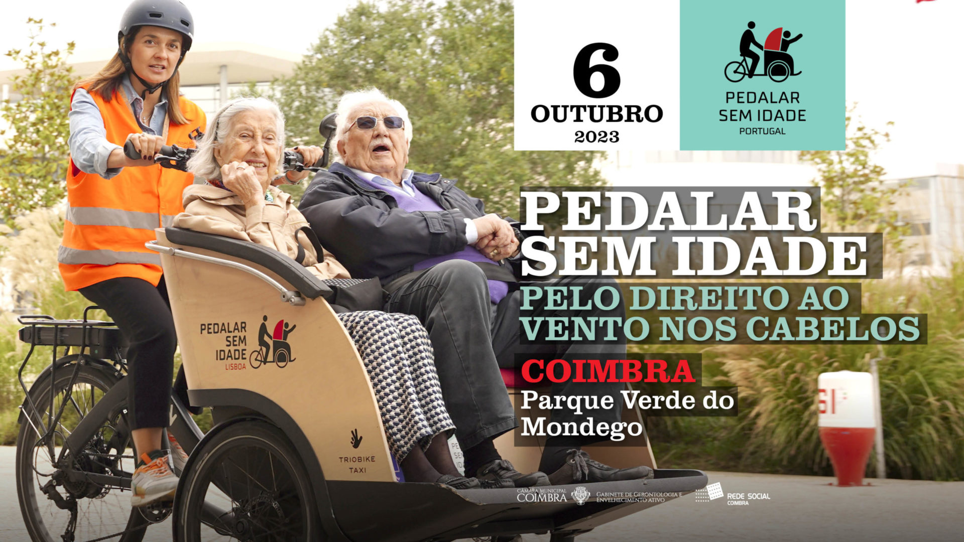 Passeios gratuitos em bicicletas adaptadas encerram Semana do Envelhecimento Ativo na sexta-feira