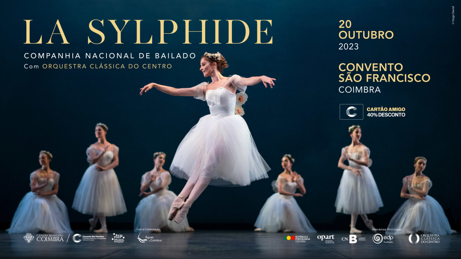 “La Sylphide” junta Companhia Nacional de Bailado e Orquestra Clássica do Centro no Convento São Francisco