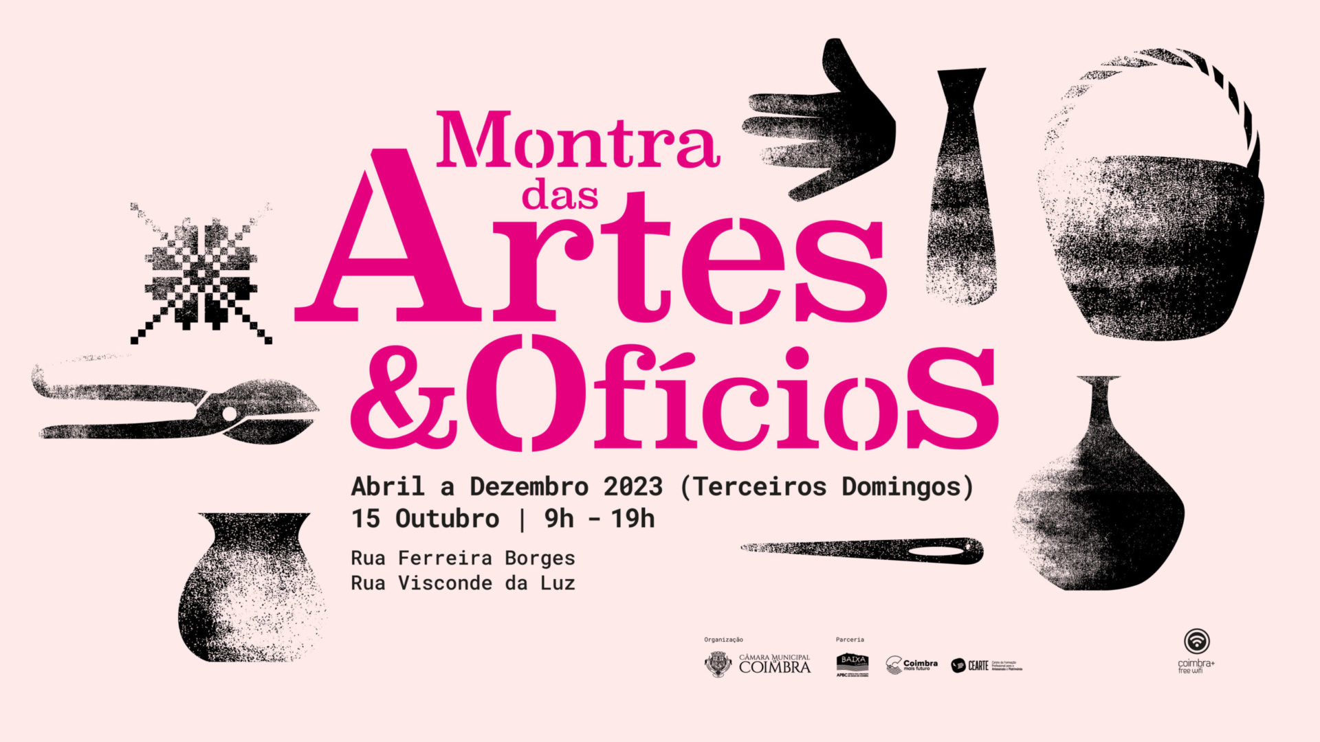 “Montra das Artes & Ofícios” traz oficina de tecelagem à Baixa de Coimbra no próximo domingo