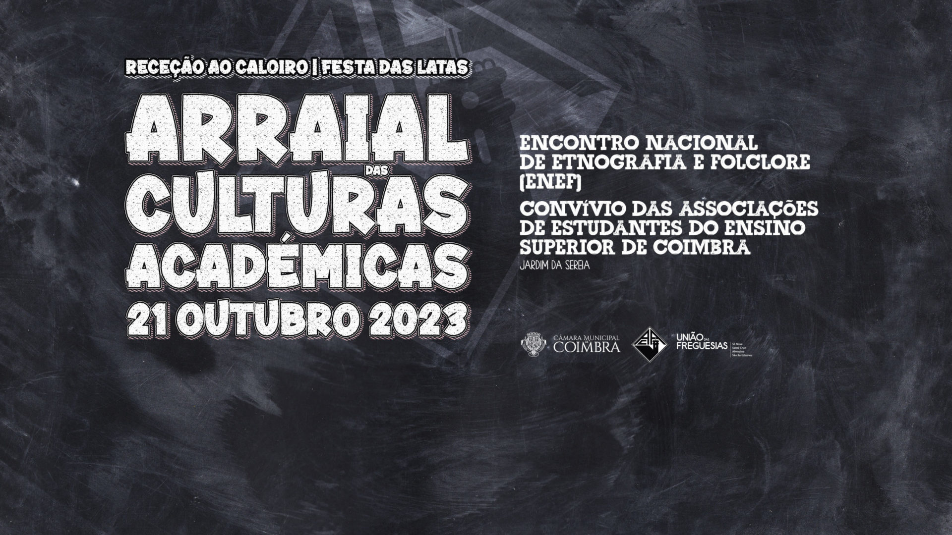 CM de Coimbra organiza arraial académico no dia 21 de outubro no Jardim da Sereia
