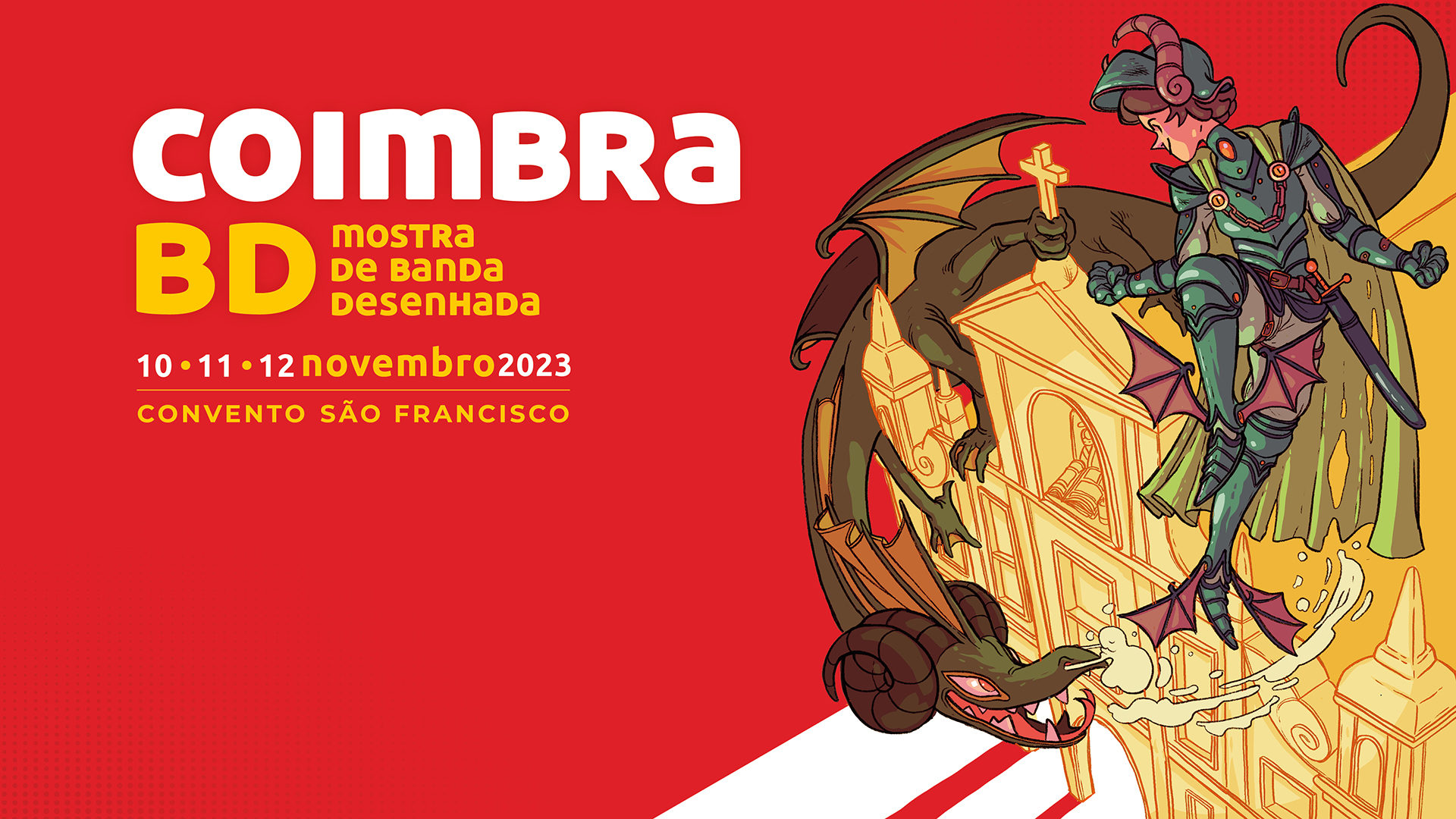 Convento São Francisco de portas abertas para acolher Coimbra BD a partir de 6ªfeira