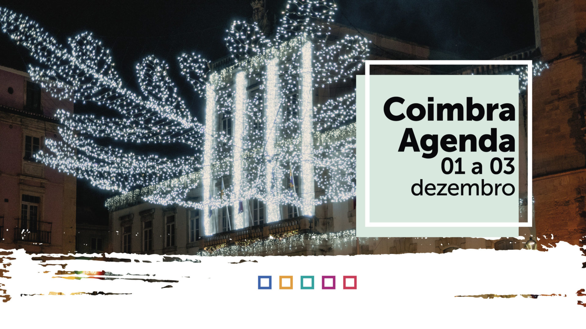 Atividade cultural do Município de Coimbra para o fim de semana