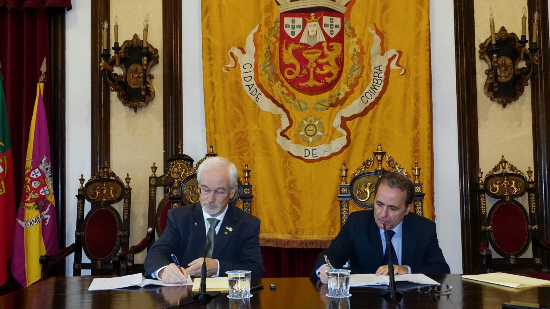 CM de Coimbra e Universidade de Coimbra formalizam projeto de requalificação da Escola José Falcão