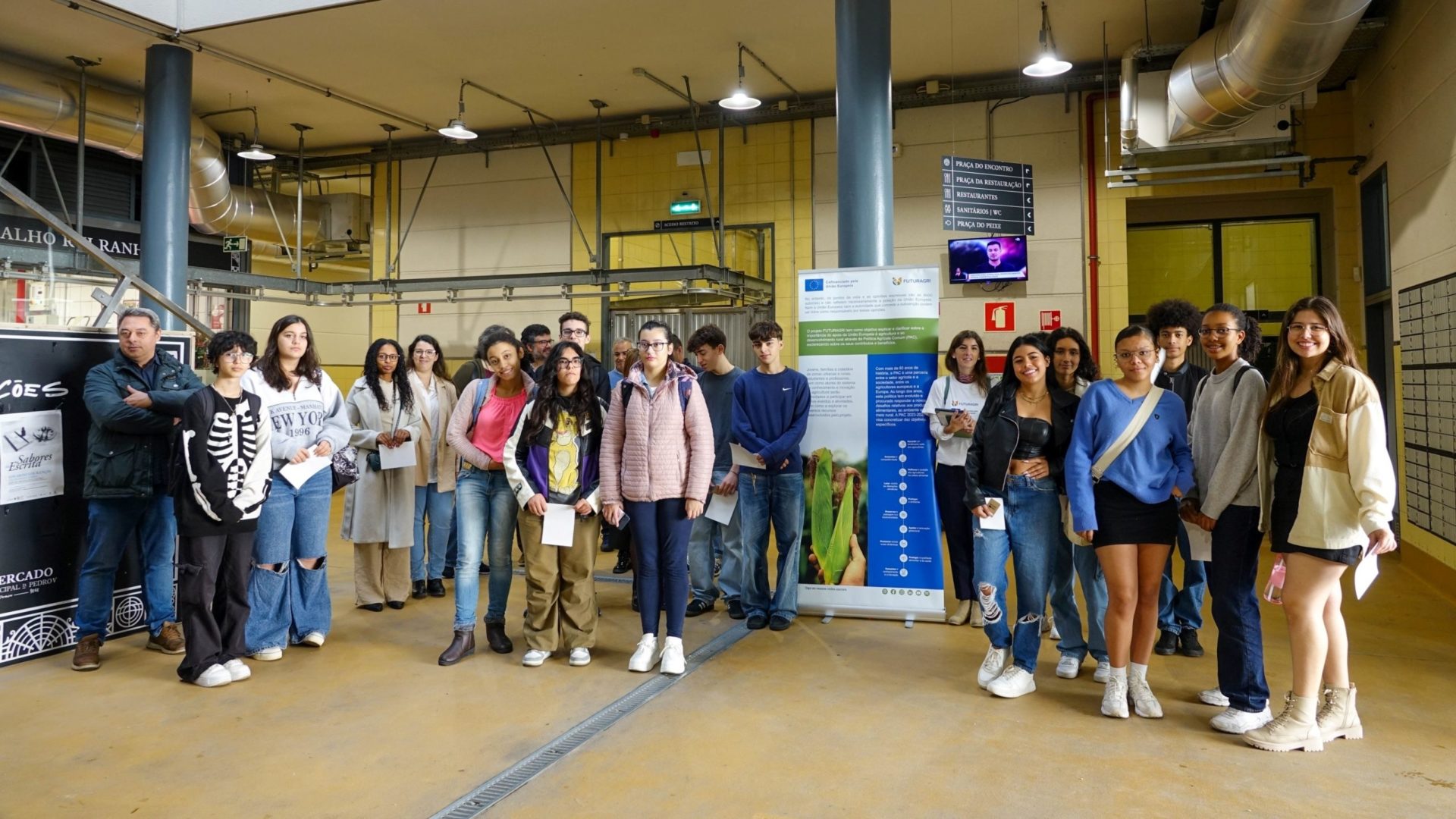 Projeto FUTURAGRI inicia roteiro com visita ao Mercado Municipal D. Pedro V