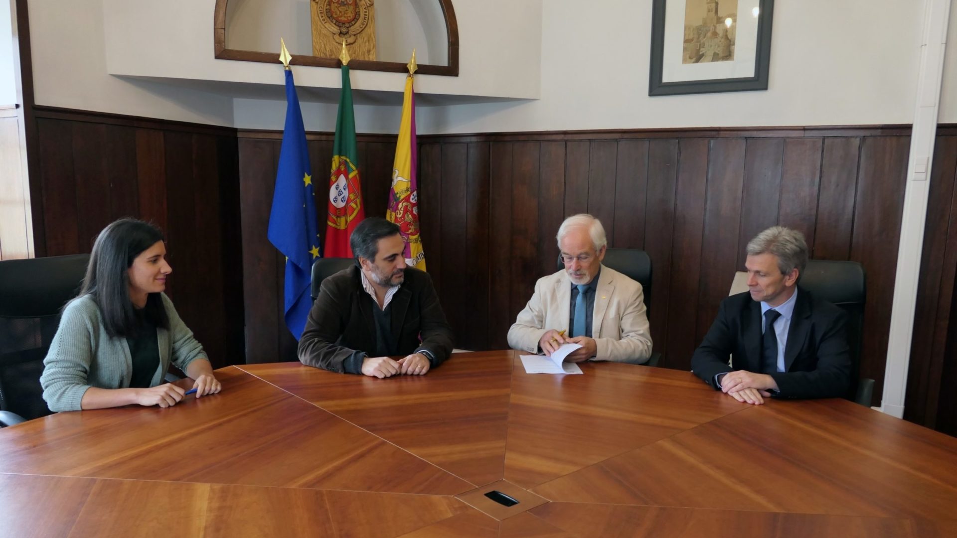 CM de Coimbra delega competências no iParque para a captação de investimento e gestão de parques