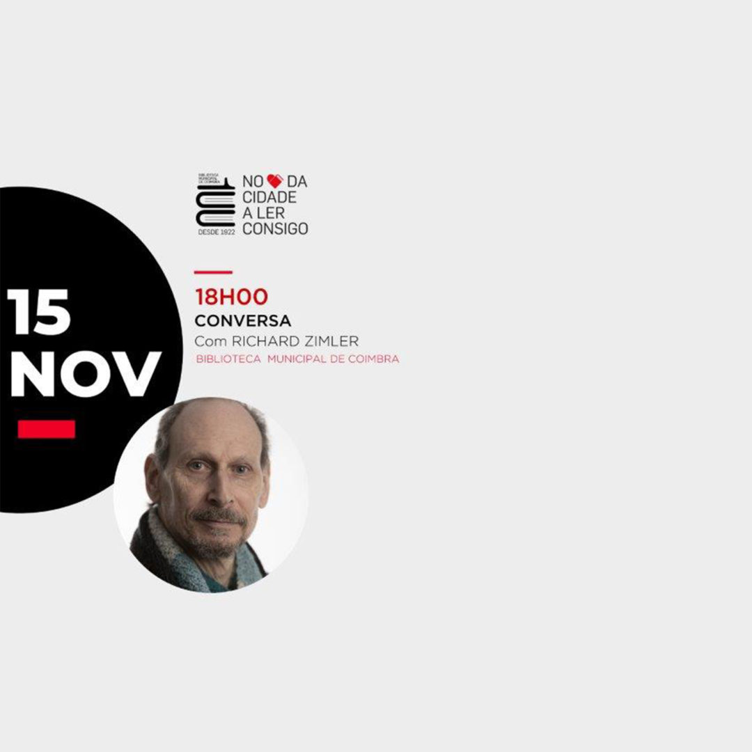 Richard Zimler vai estar na próxima 4ª feira nas “Quartas do Centenário”