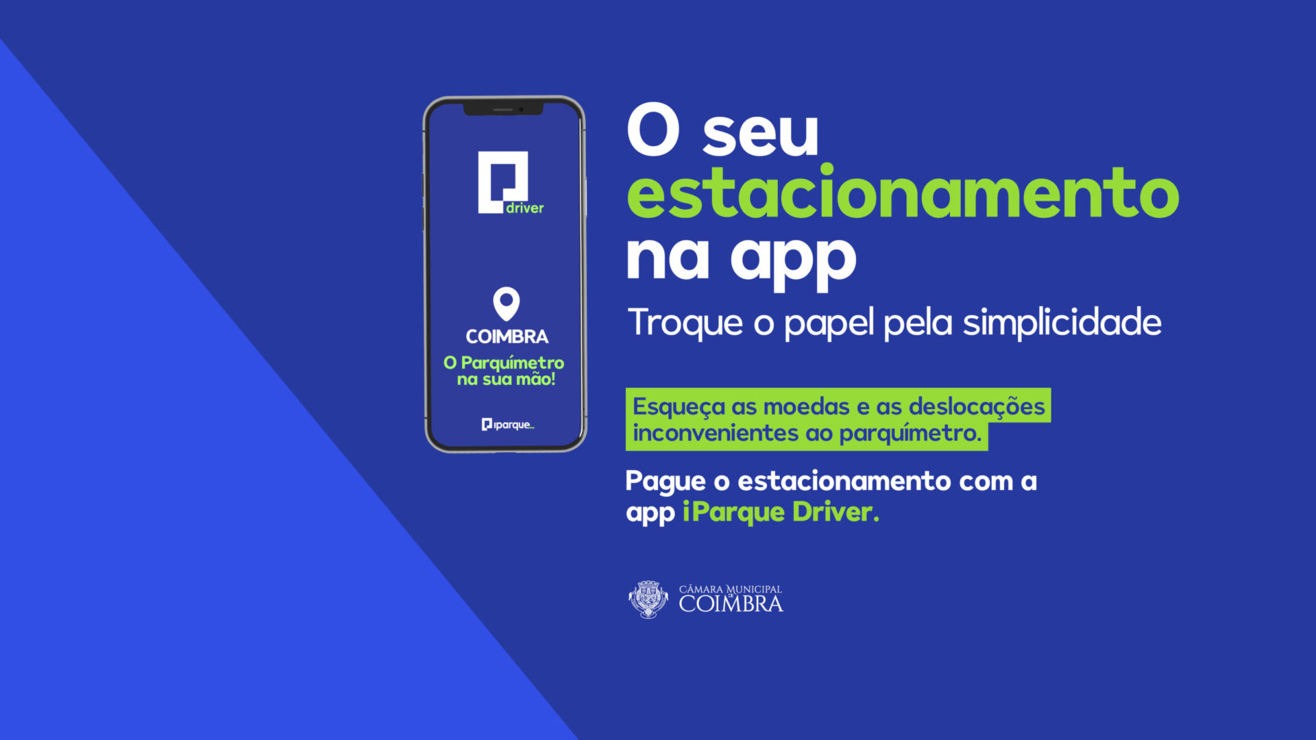 Coimbra já dispõe de aplicação de pagamento de estacionamento à distância