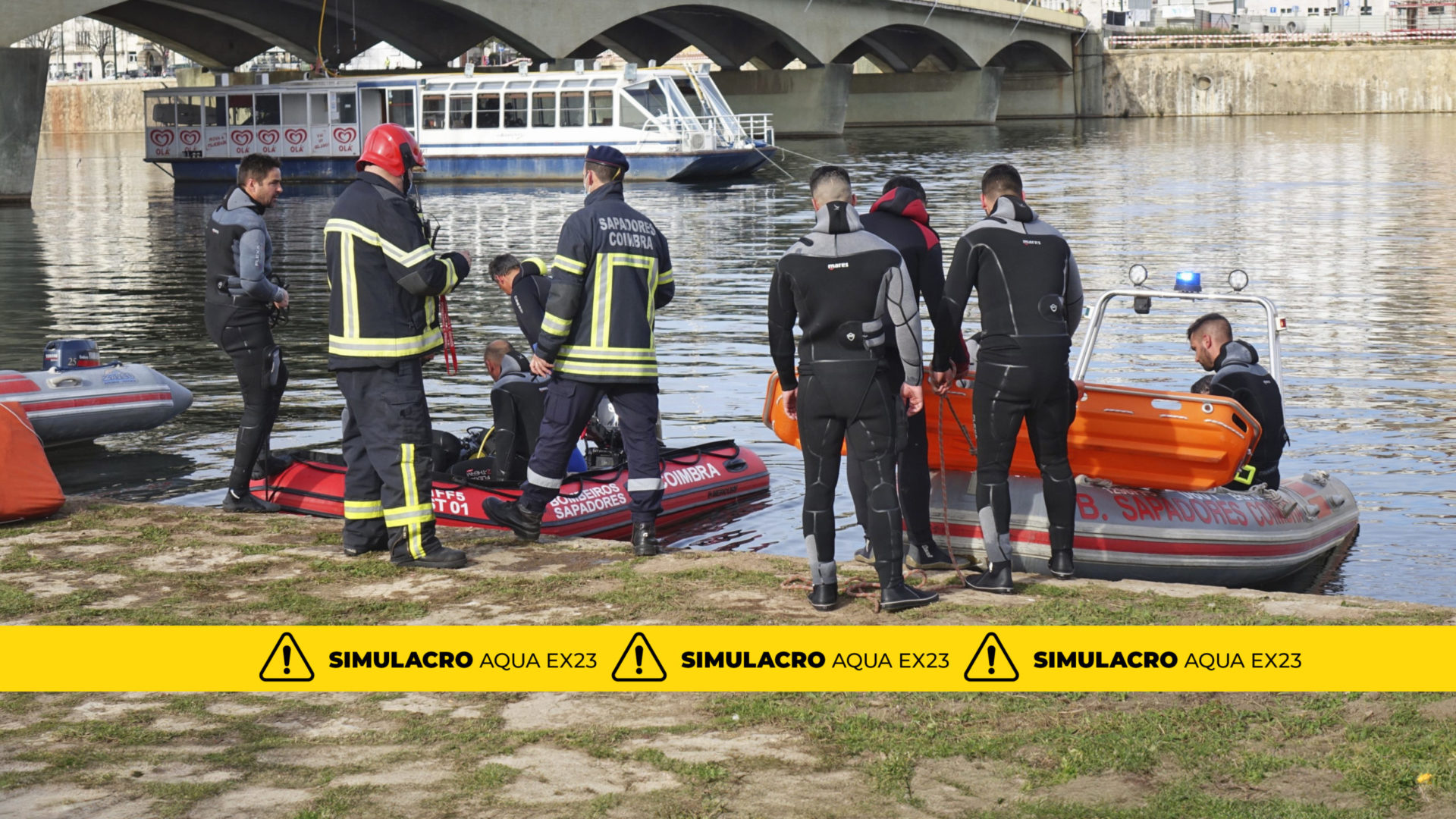 Proteção Civil Municipal inicia amanhã simulacro “AquaEx23” com diversos cenários no concelho