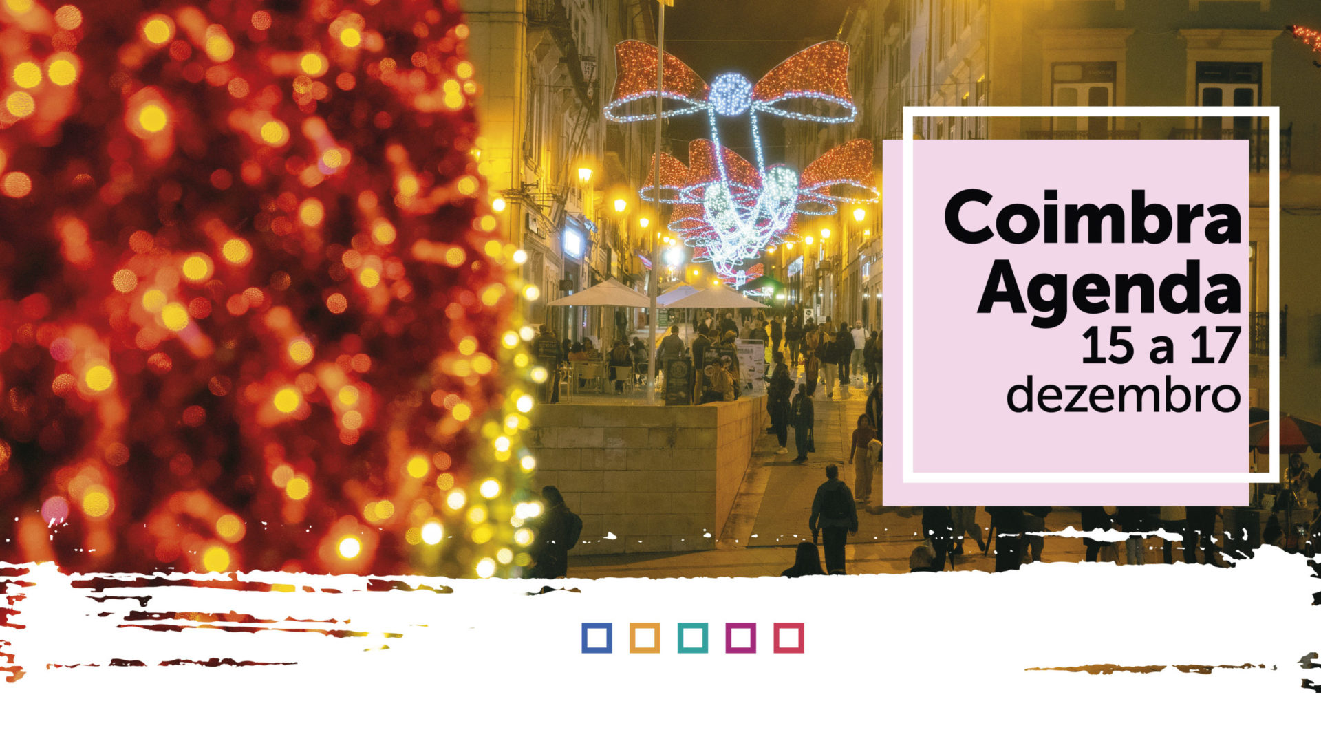 Atividade cultural do Município de Coimbra para o fim de semana