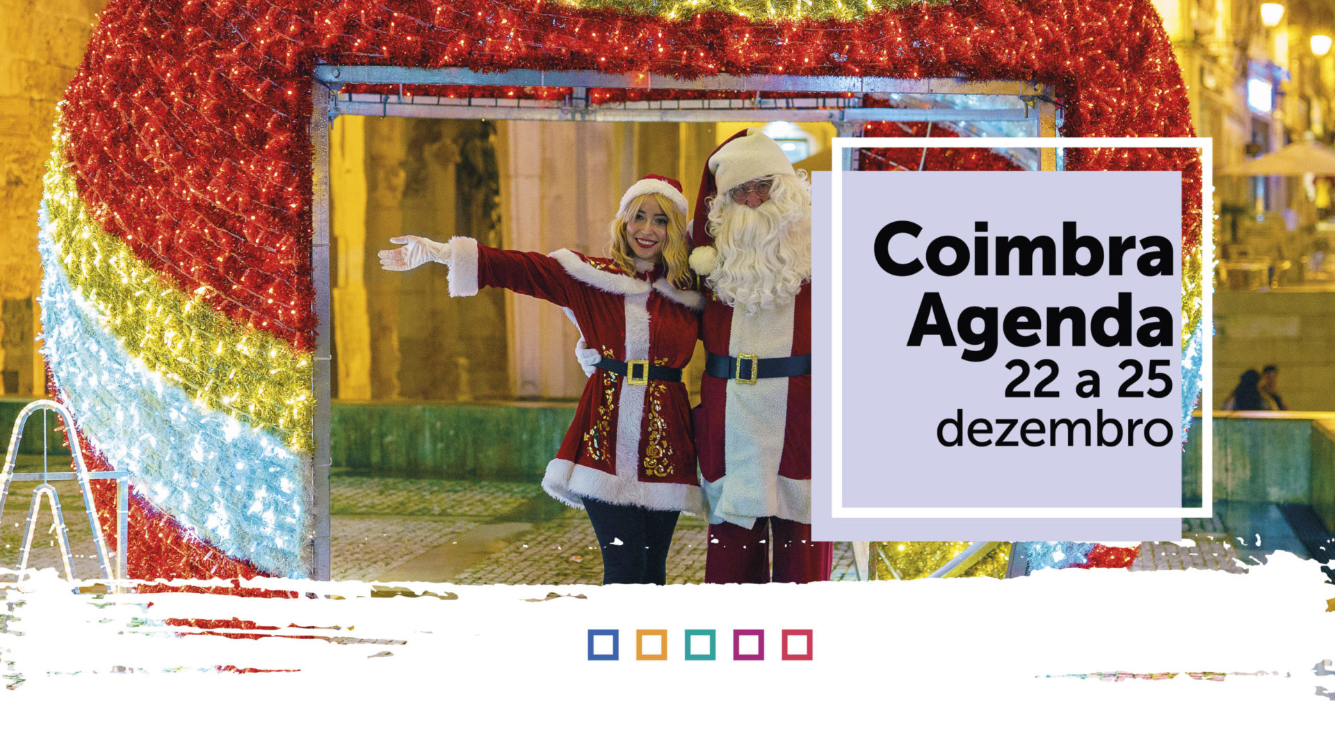 Atividade cultural do Município de Coimbra para o fim de semana