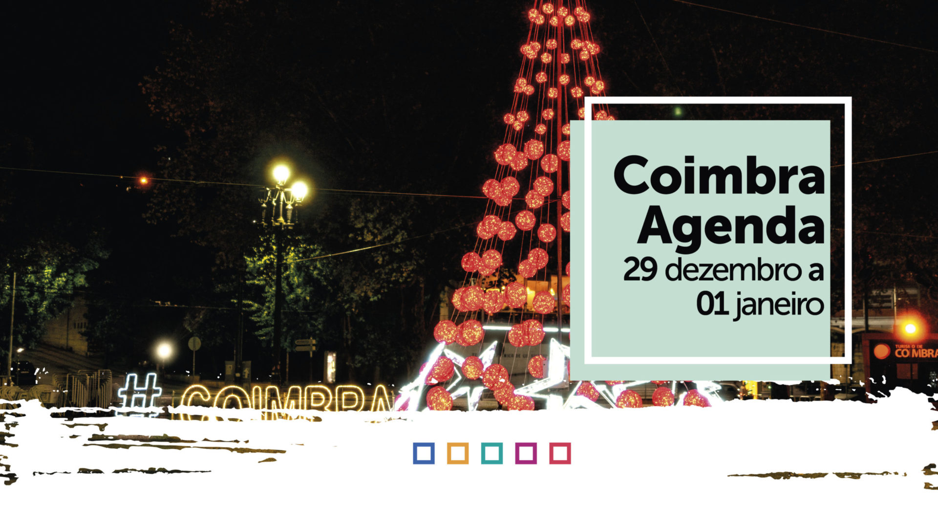 Atividade cultural do Município de Coimbra para o fim de semana