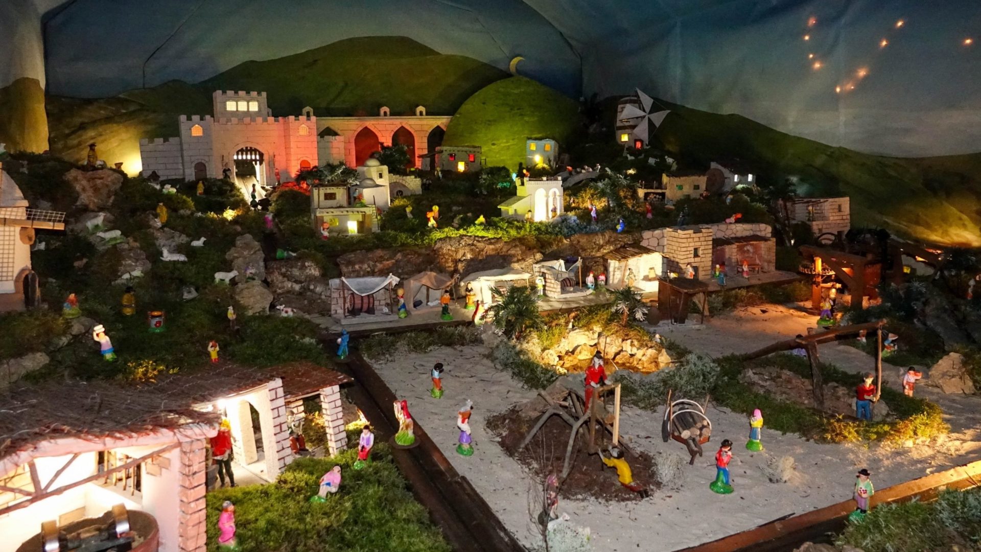 Presépio dos Bombeiros Sapadores pode ser visitado até dia 6 de janeiro