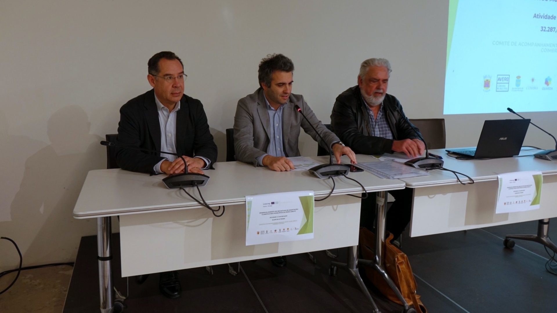 CM de Coimbra realiza encontro do Comité de Acompanhamento do projeto ADAPT CLIMA CENCYL