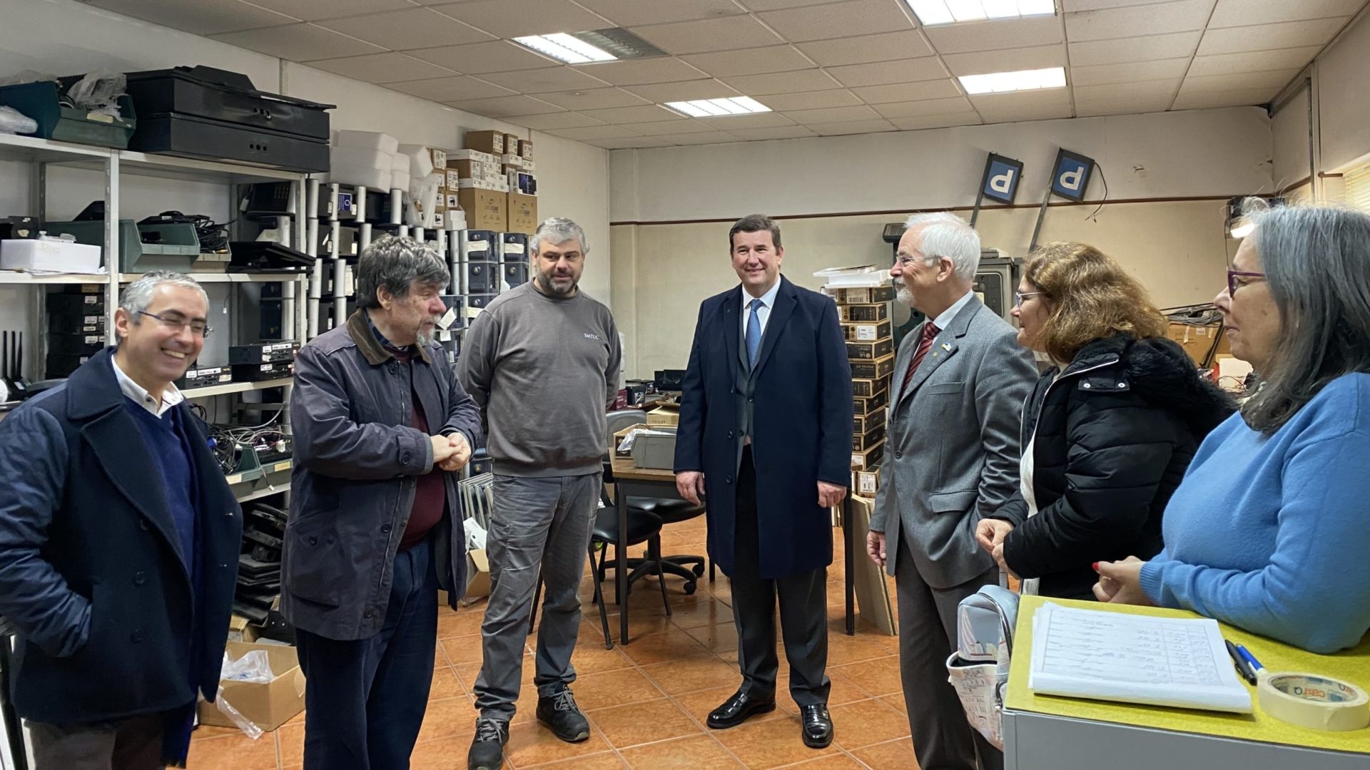 Presidente da Câmara apresenta novo Conselho de Administração dos SMTUC aos funcionários