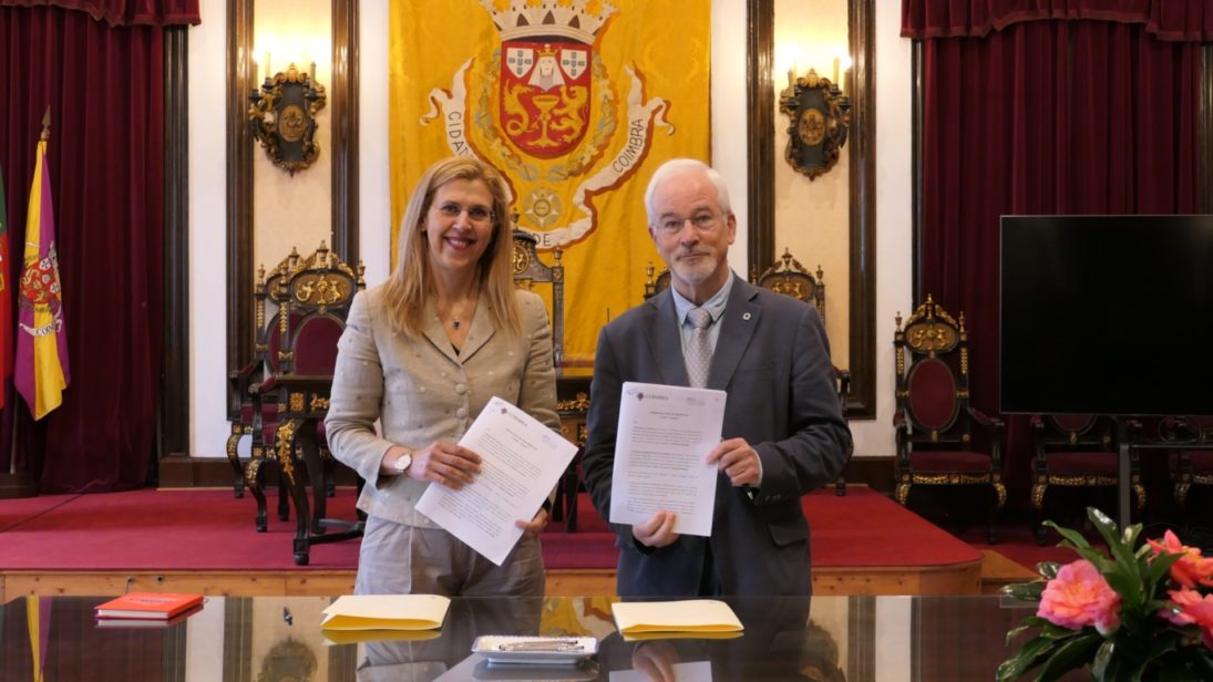 CM de Coimbra e Sociedade Portuguesa de Literacia em Saúde formalizam protocolo “Coimbra + Saudável”