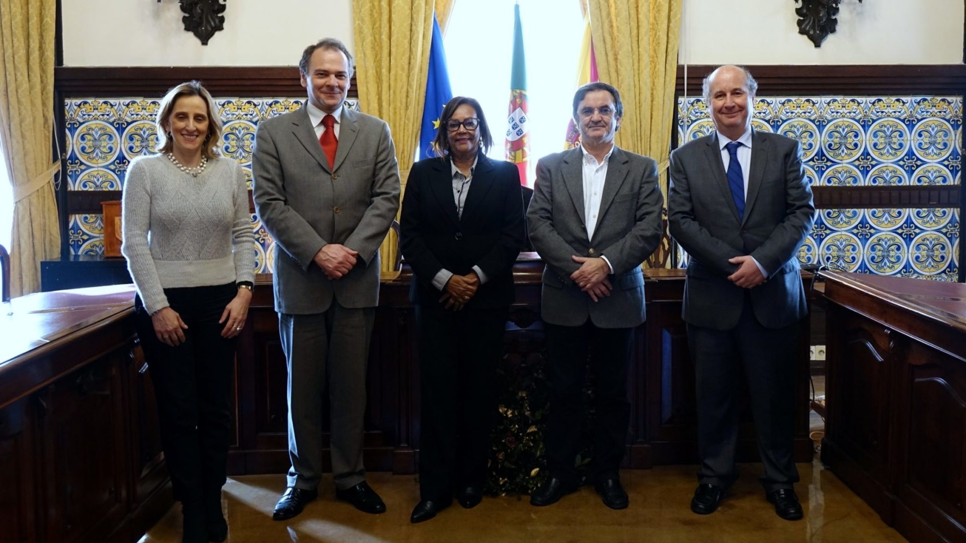 Vice-Presidente da Câmara recebe presidente da Assembleia Municipal da Cidade da Praia