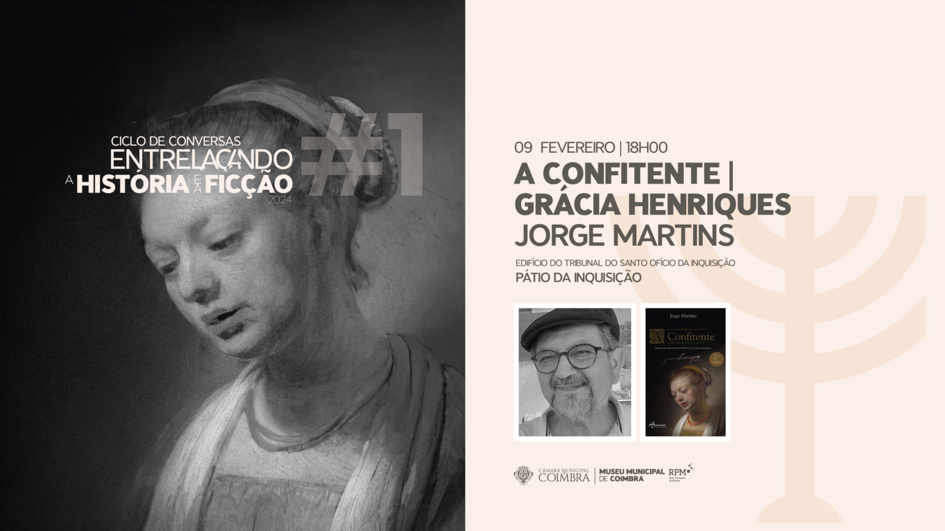 Ciclo de conversas sobre judeus e sua história tem início amanhã no Edifício da Inquisição