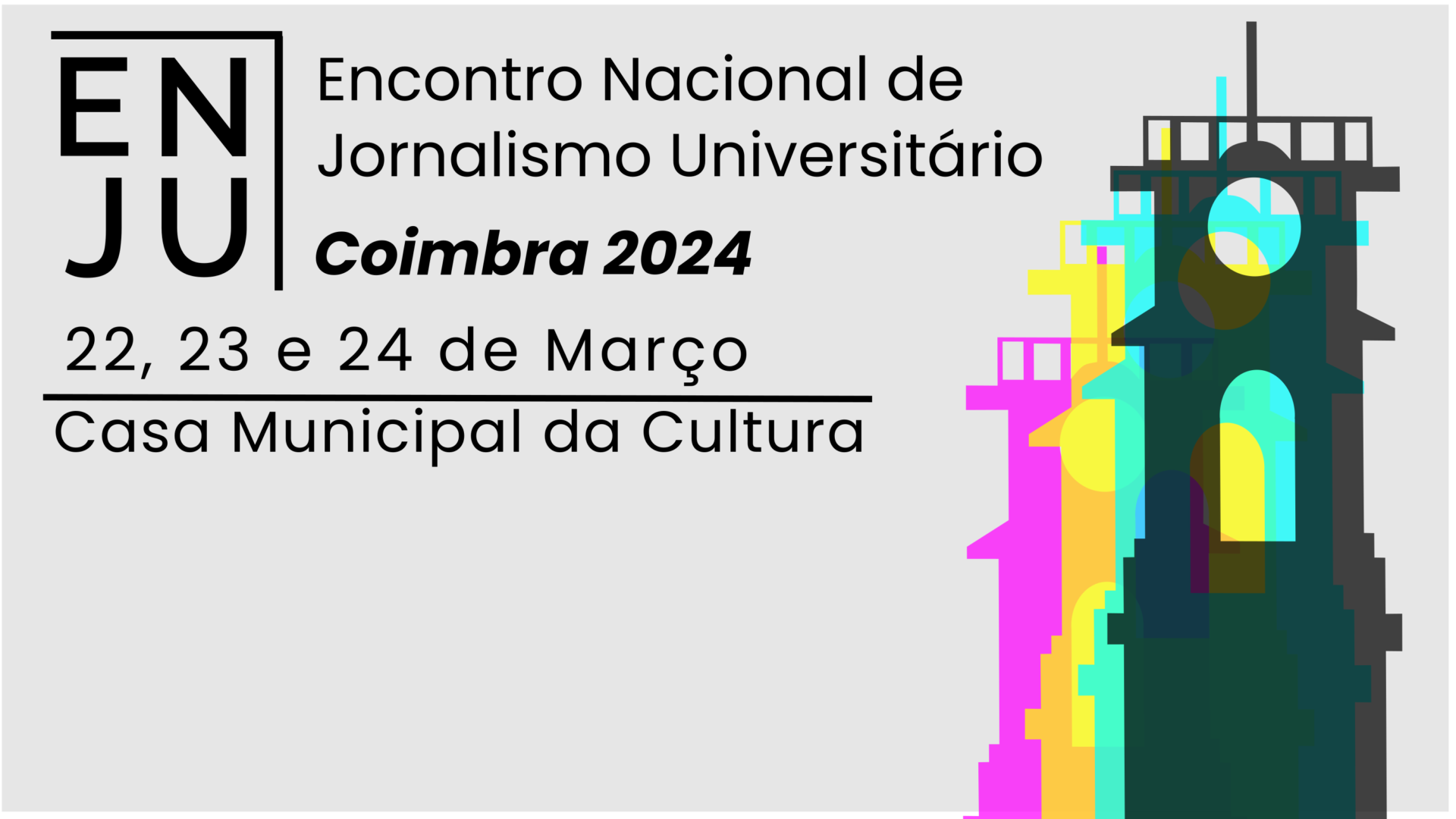 Encontro Nacional de Jornalismo Universitário realiza-se em Coimbra de 22 a 24 de março