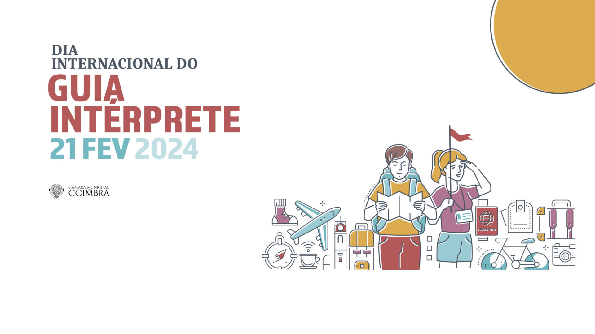 CM de Coimbra assinala Dia Internacional do Guia Intérprete na próxima 4ªfeira