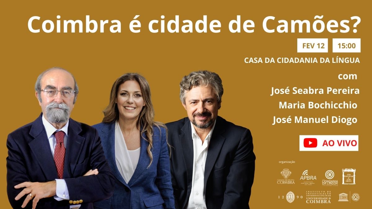 Casa da Cidadania da Língua é palco de debate sobre Luís de Camões e a cidade de Coimbra
