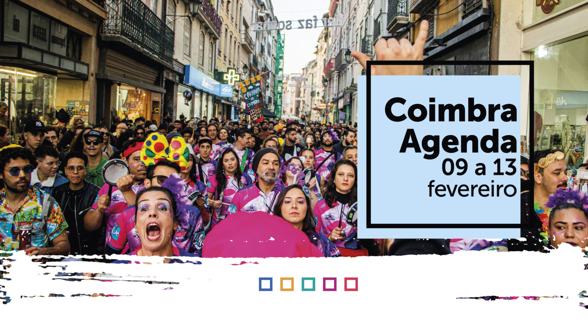 Atividade cultural do Município de Coimbra para o fim de semana