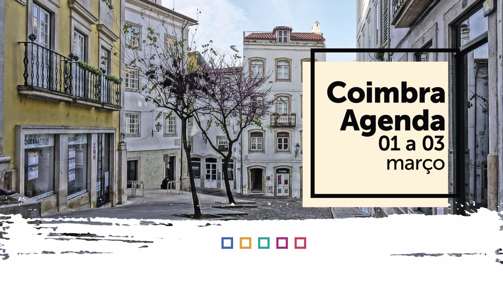 Atividade cultural do Município de Coimbra para o fim de semana