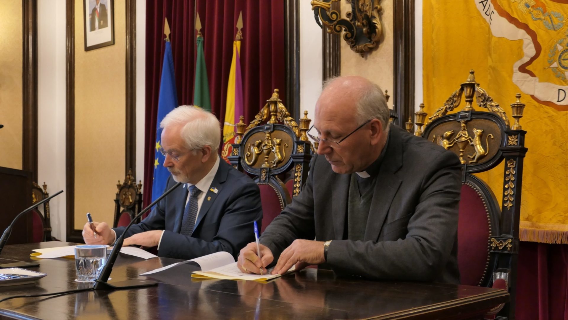 Câmara Municipal e Diocese de Coimbra formalizam protocolo para valorizar património