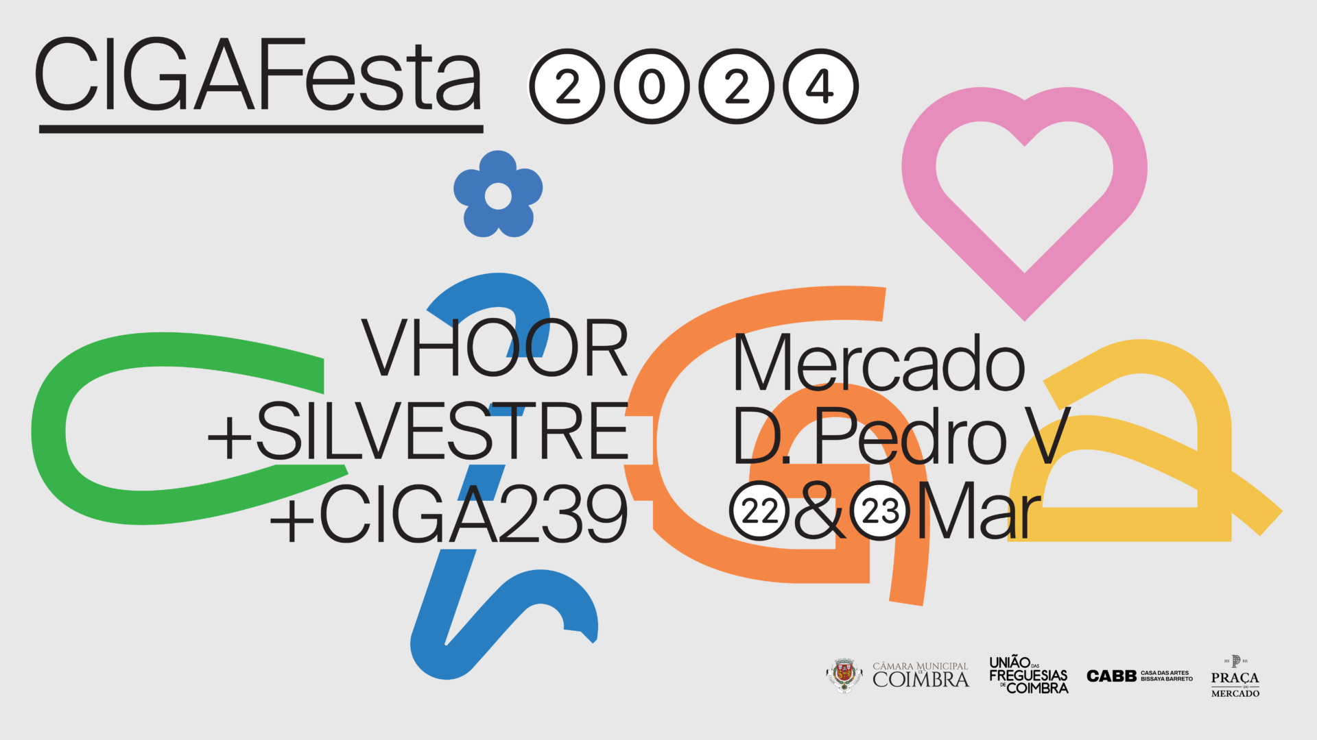 CIGAFesta traz VHOOR e Silvestre ao Mercado Municipal a 22 e 23 de março