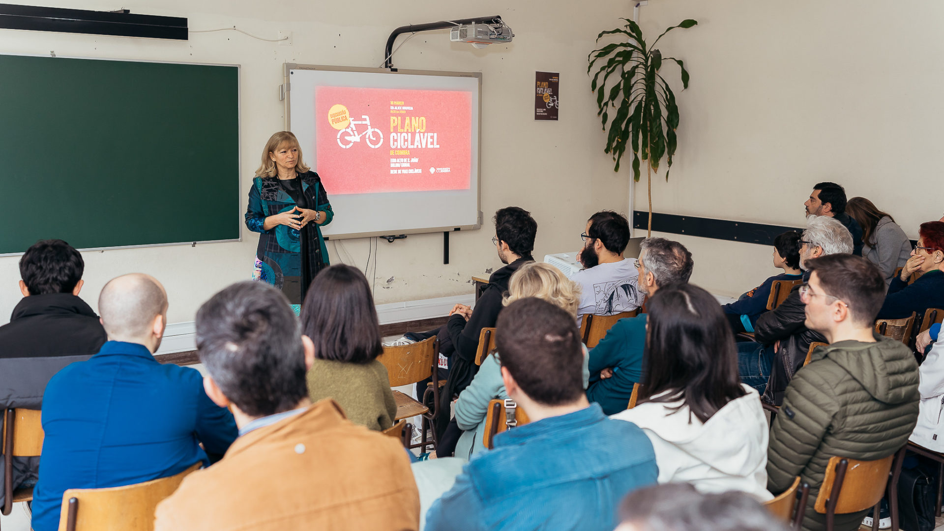 Plano Ciclável de Coimbra esteve em debate no sábado na escola Alice Gouveia