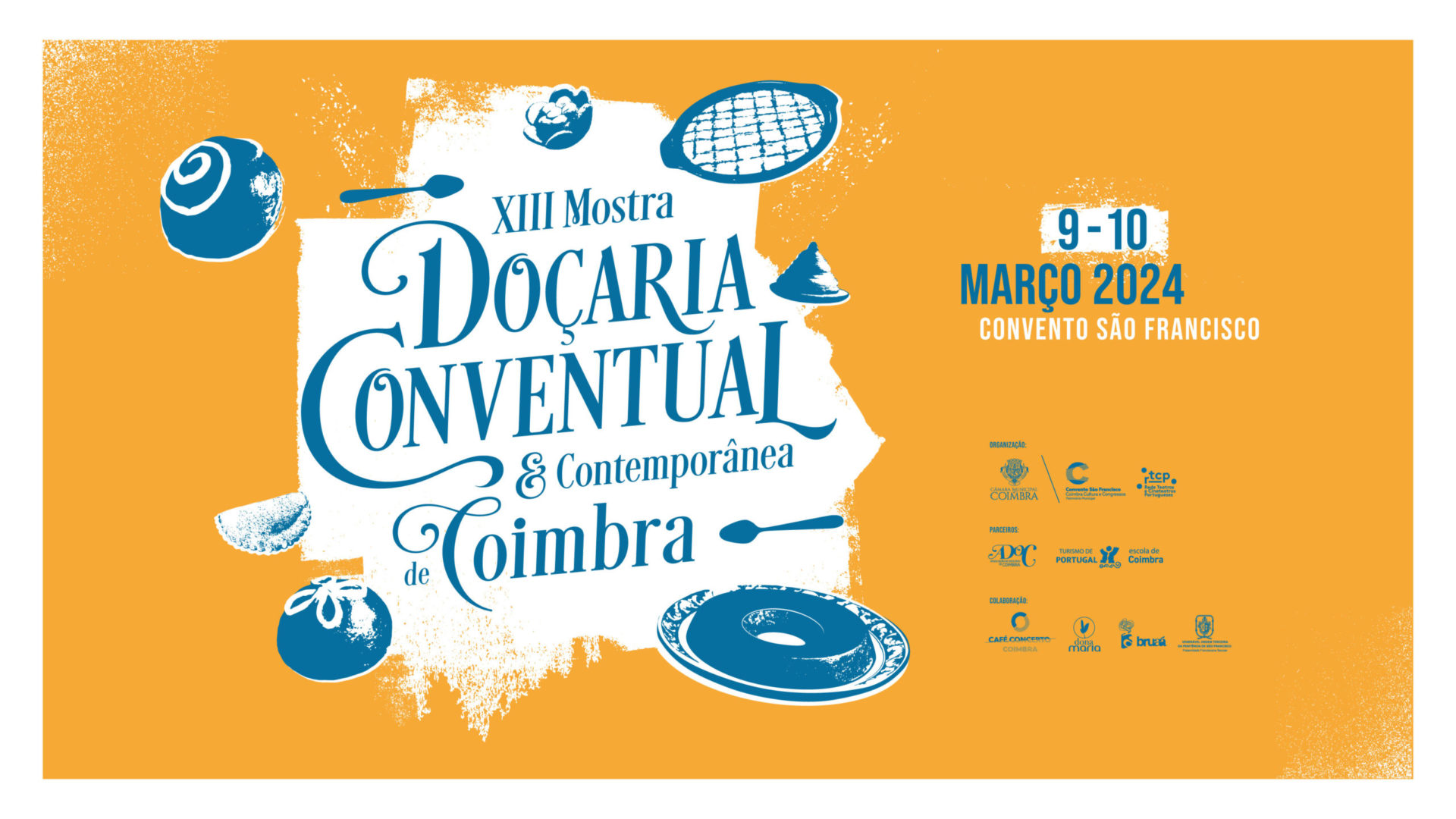 “Comer com os Olhos” e Buba Espinho na XIII Mostra de Doçaria Conventual e Contemporânea de Coimbra