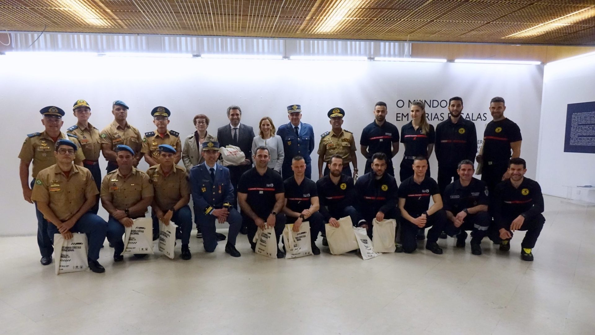 Câmara acolheu bombeiros internacionais que participaram na prova “Elite Internacional Quebra Costas”