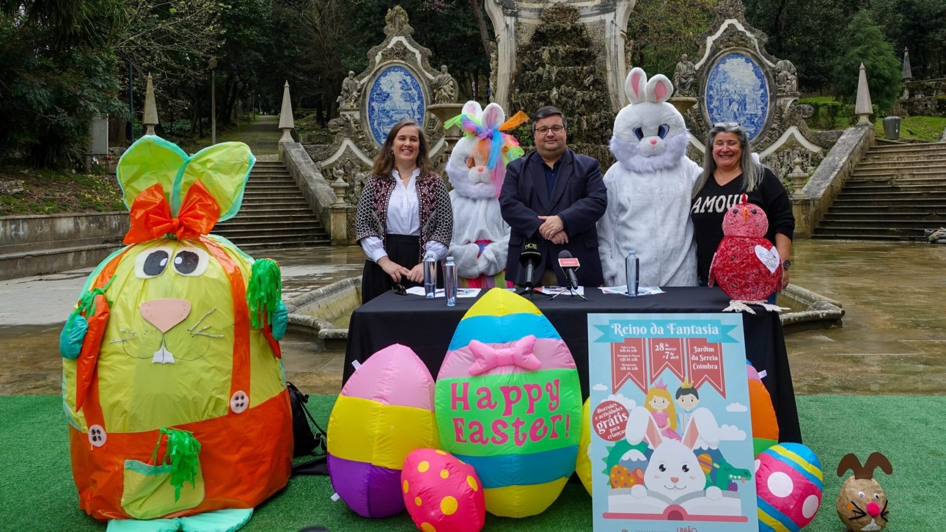 Jardim da Sereia transforma-se em “Reino da Fantasia” de 28 de março a 7 de abril