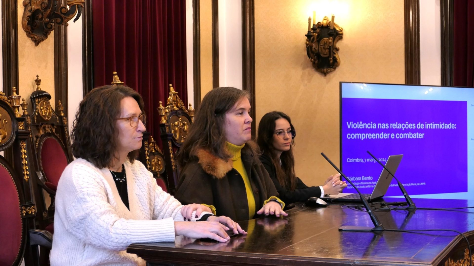 CM de Coimbra assinala Dia de Luto pelas Vítimas de Violência Doméstica com ação de formação interna