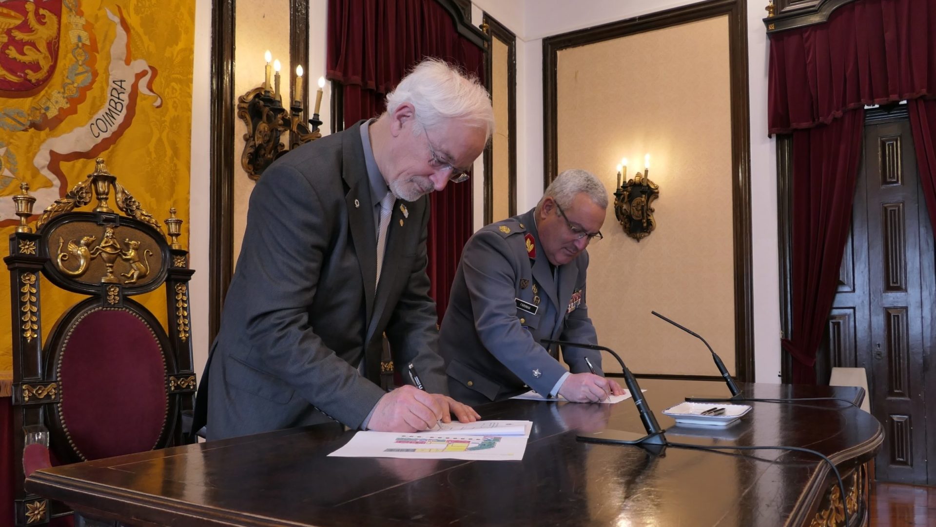 Município assina acordo de transferência do arquivo urbanístico para o Quartel-General da BrigInt