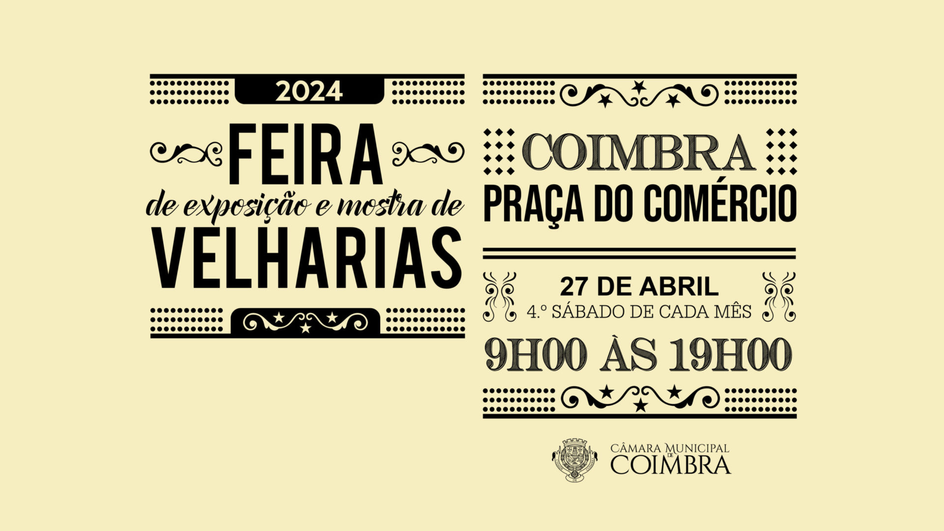 Feira de Velharias regressa sábado à Praça do Comércio