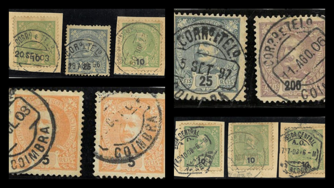 CM de Coimbra recebe selos com a efígie do Rei D. Carlos I e marca dos correios de Coimbra