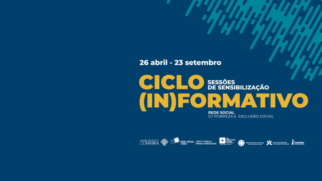 Rede Social de Coimbra vai realizar ciclo de ações de sensibilização sobre várias temáticas