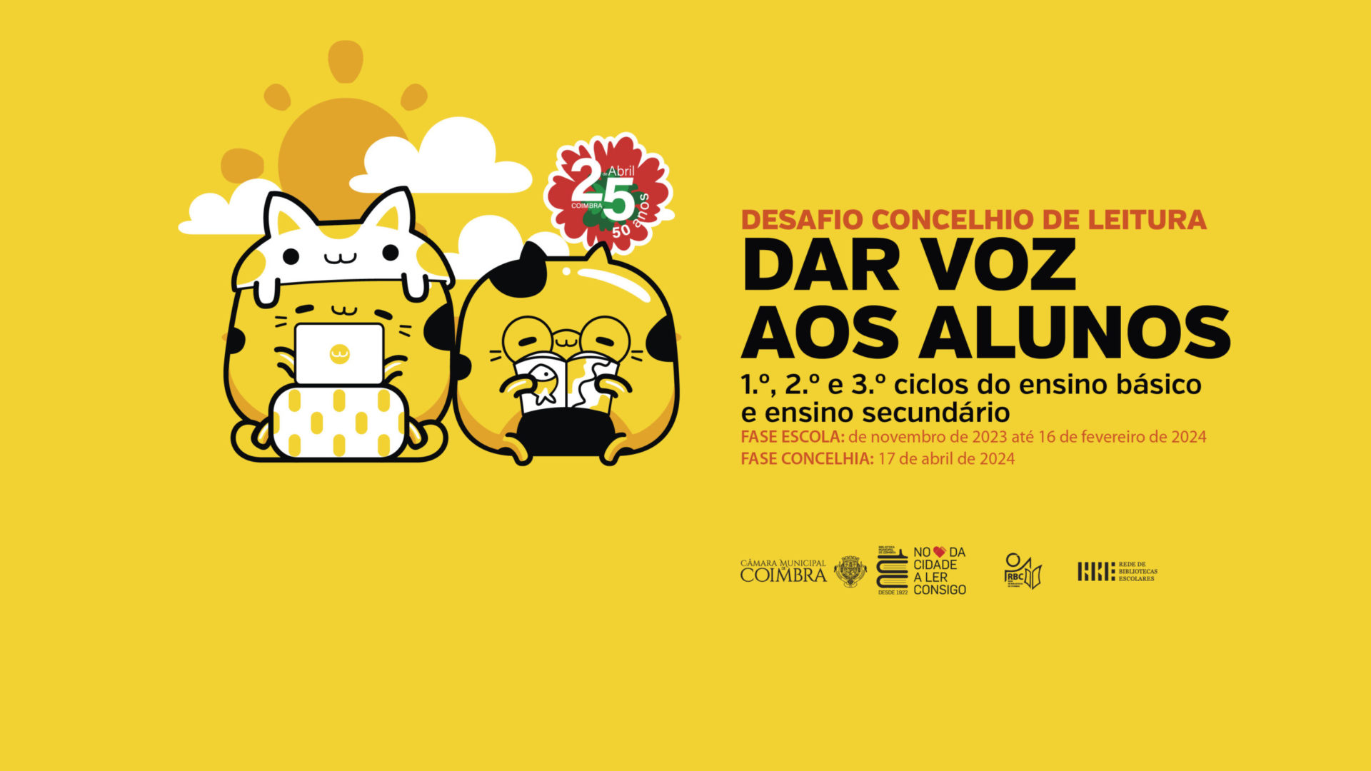 Final do desafio “Dar Voz aos Alunos” a 17 de abril na Casa Municipal da Cultura