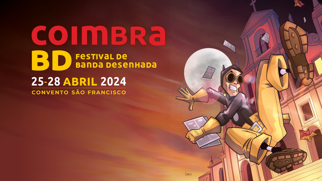 Coimbra BD está a chegar ao Convento São Francisco e contará com a presença de mais de 40 autores e ilustradores