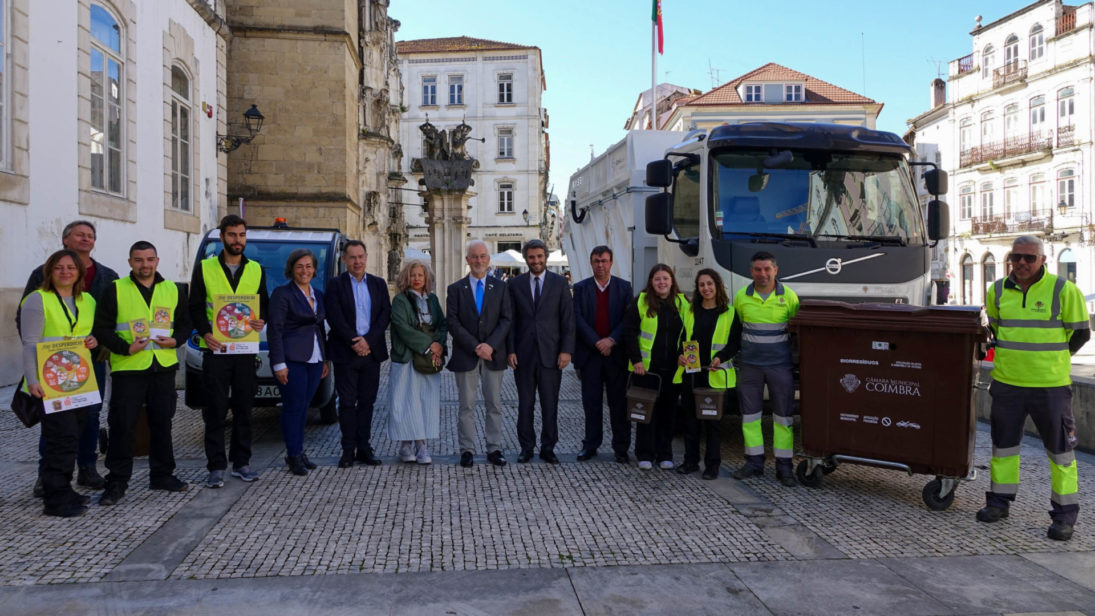 CM de Coimbra lança projeto piloto de recolha seletiva de biorresíduos que abrange 11% do concelho