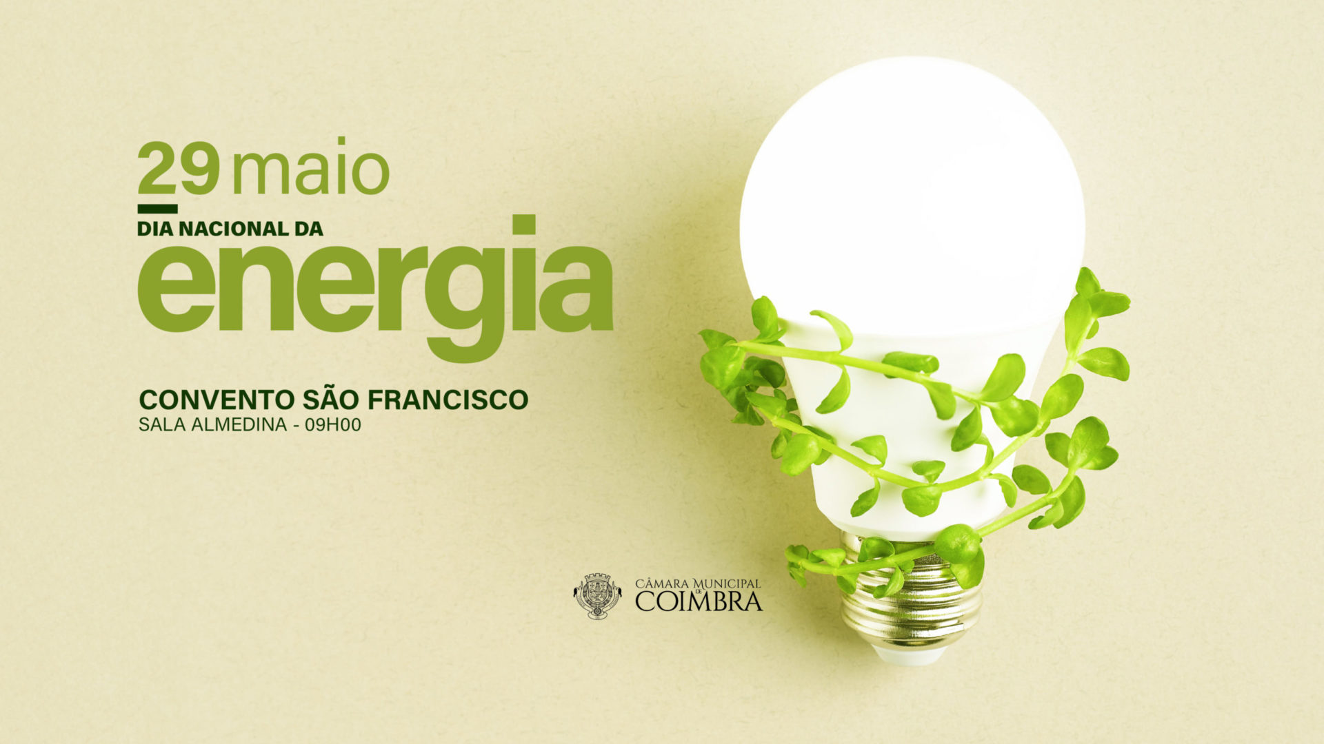 CM de Coimbra assinala Dia Nacional da Energia com seminário sobre transição energética
