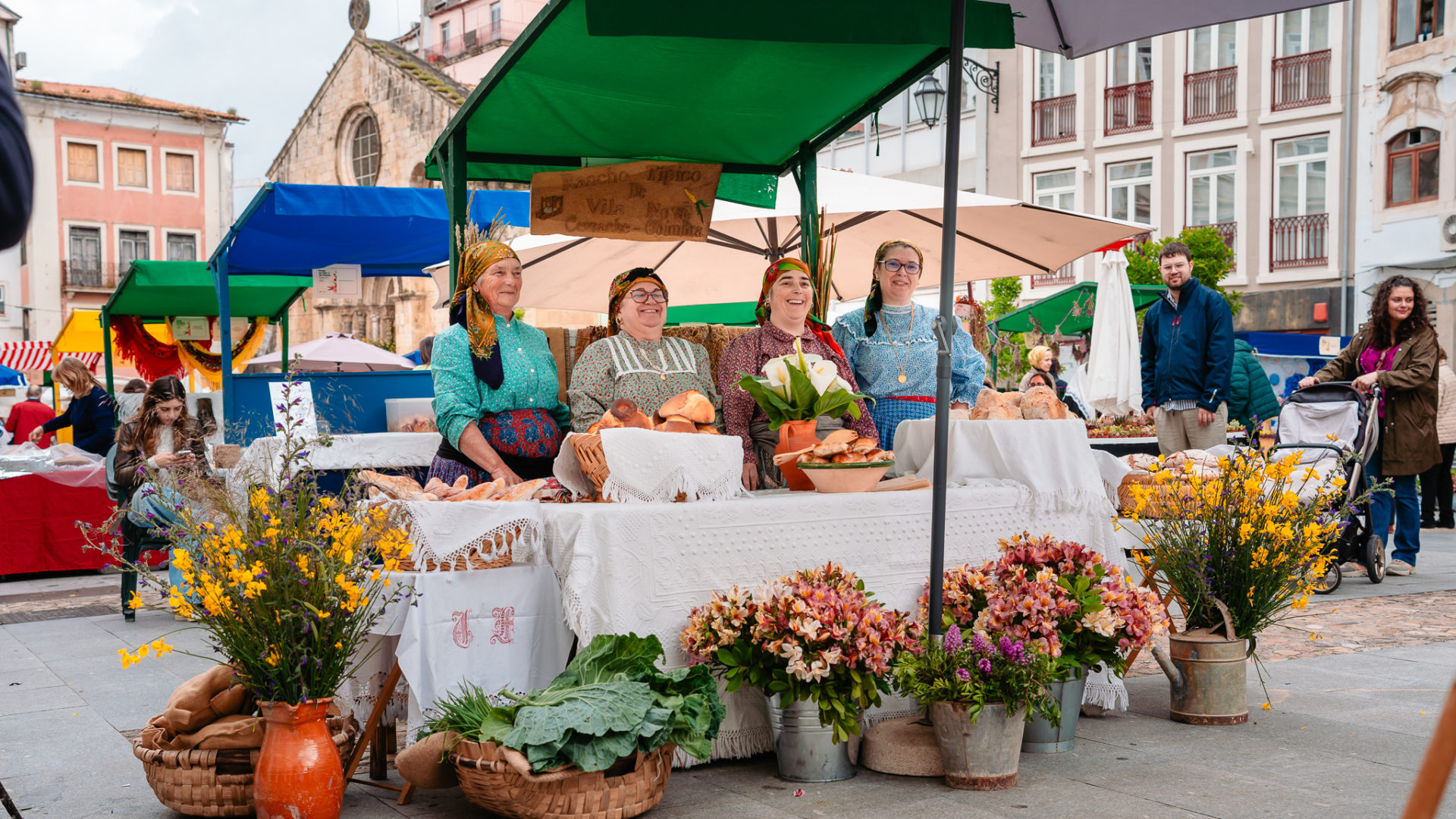 Festa da Flor e da Planta encantou visitantes e reforçou a animação urbana na Baixa de Coimbra