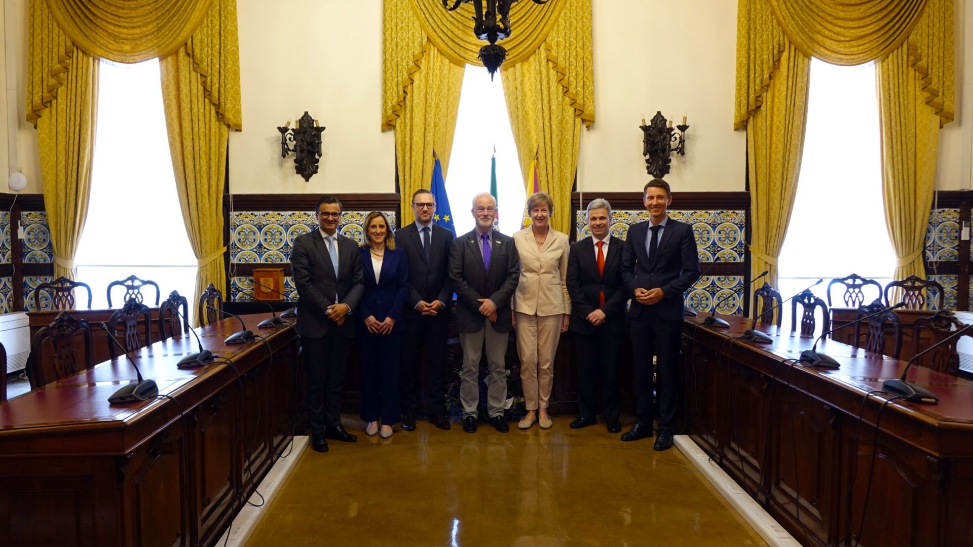 Embaixadora da Alemanha recebida na Câmara Municipal de Coimbra