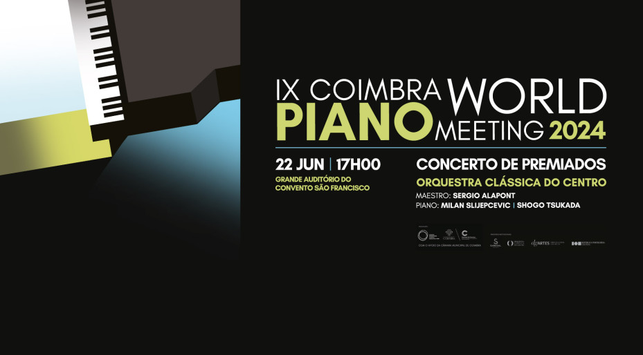 Convento São Francisco acolhe o Coimbra World Piano Meeting no próximo sábado