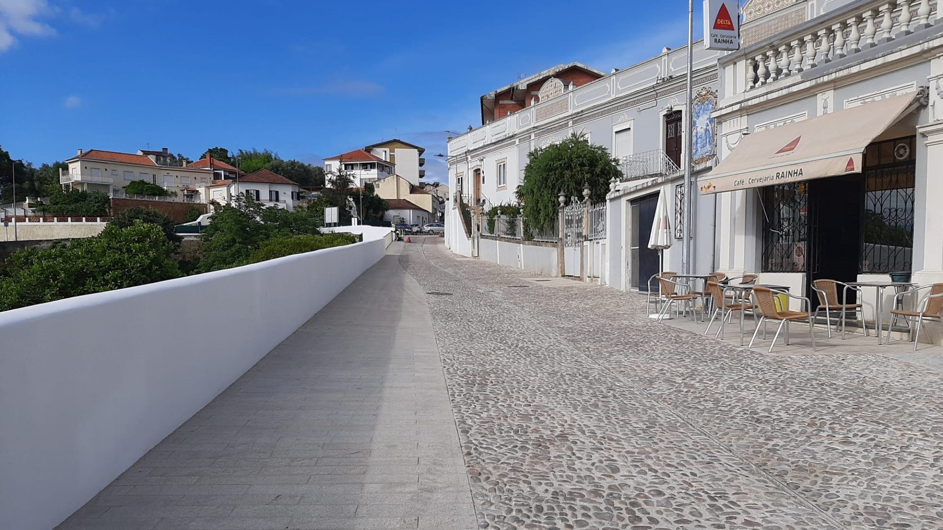 Calçada de Santa Isabel reabre hoje ao trânsito em toda a extensão